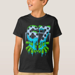 Fußball 67 Sechs Sieben 6 7 Lustiges Gen Alpha Mem T-Shirt