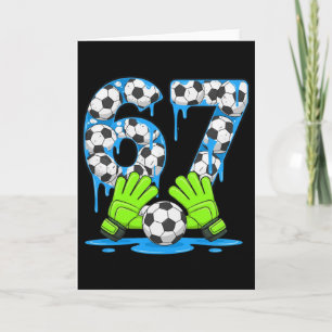 Fußball 67 Sechs Sieben Gen Alpha Meme Drip 67 Eis Karte
