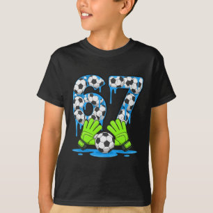 Fußball 67 Six Seven Gen Alpha Meme Drip 67 Eiscre T-Shirt
