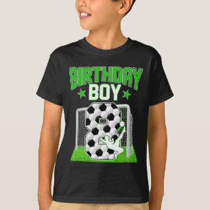 Fußball 8. Geburtstag Junge 8 Jahre alter Sport Fa T-Shirt