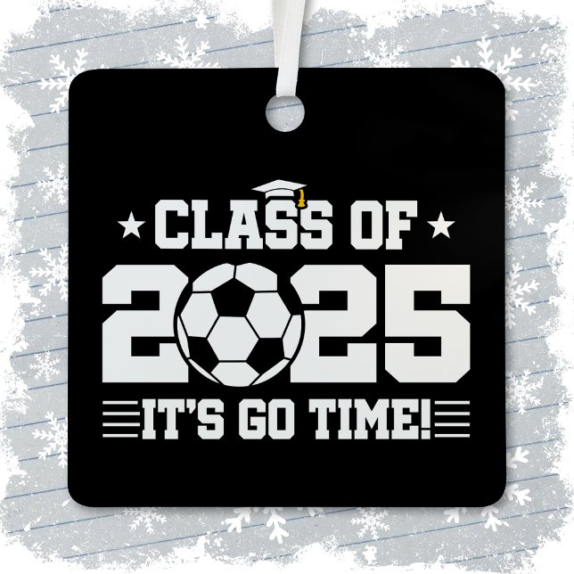 Fußball-Abschluss-Klasse 2025 Ornament Aus Metall (Von Creator hochgeladen)