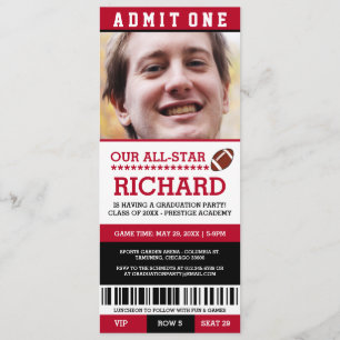 Fußball-Abschluss-Party lädt ein Einladung