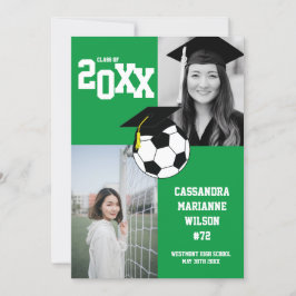 Fußball Abschluss Sportgrün Ankündigung