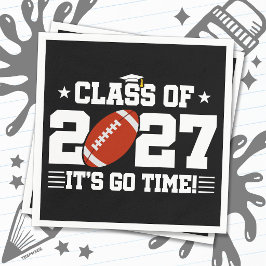 Fußball-Abschlussklasse Los geht's Abschlussklasse Serviette