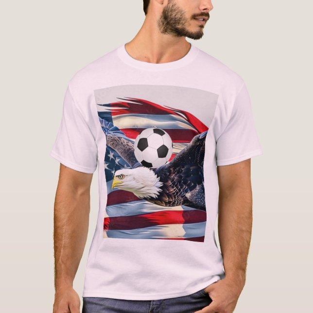 FUßBALL-ADLER T-Shirt (Vorderseite)