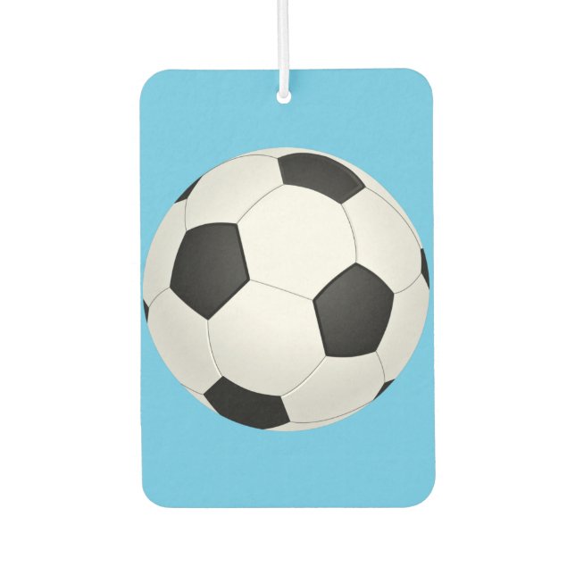 Fußball Air Freshener Autolufterfrischer (Vorderseite)