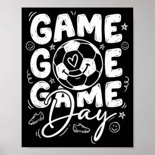 Fußball am Spieltag Poster