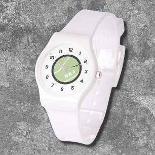 Fußball-Armband für die Frauenmonografie Armbanduhr