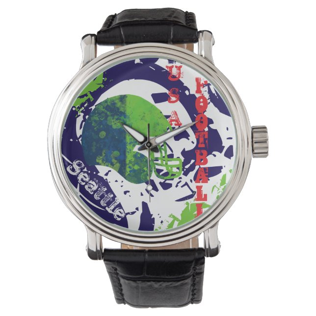 FUSSBALL ARMBANDUHR (Vorderseite)