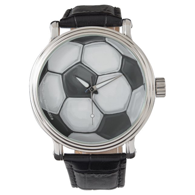 Fußball Armbanduhr (Vorderseite)
