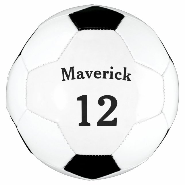 Fußball - "Auf dem Ball" - Personalisieren (Vorderseite)