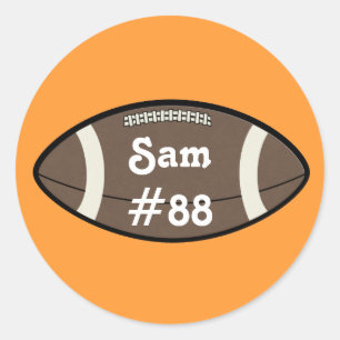 Fußball-Aufkleber Runder Aufkleber