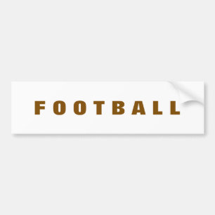 Fußball-Autoaufkleber Autoaufkleber