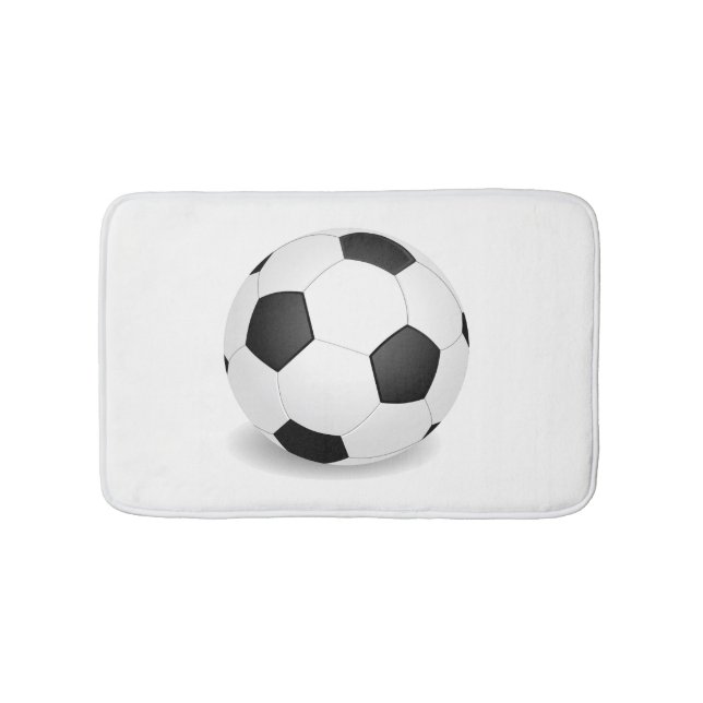 Fußball Badematte (Vorderseite)