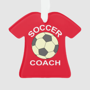 Fußball-Ball-Coach Ornament