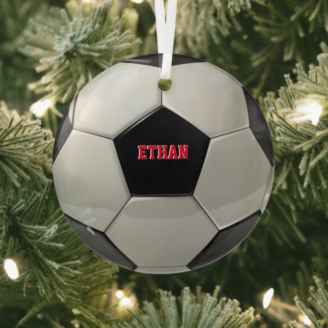 Fußball Ball Custom Tree Ornament (InSitu)