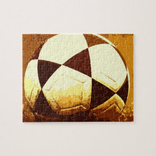 Fußball Ball - Fußball Popular World Sport Art Puzzle