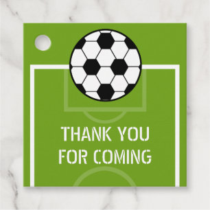 Fußball Ball Geburtstag Vielen Dank Geschenkanhänger