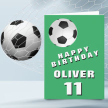 Fußball Ball Green Happy Geburtstag