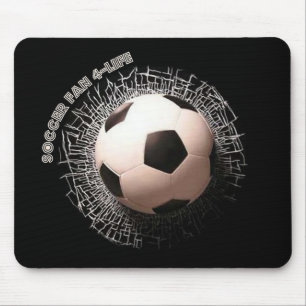 Fußball-Ball-Muster Mouse Pad Mousepad