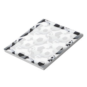 Fußball-Ball-Muster Notizblock