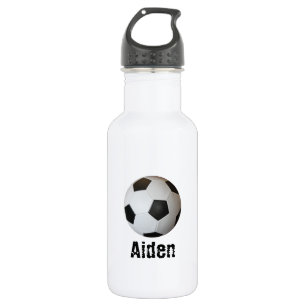 Fußball-Ball personalisiert Edelstahlflasche