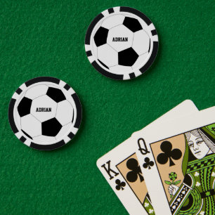 Fußball-Ball Personalisiert Pokerchips