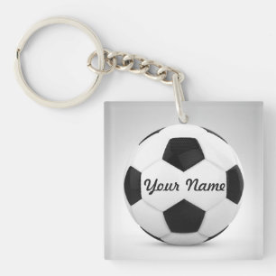 Fußball-Ball-personalisierte Geschenk-Ideen Schlüsselanhänger