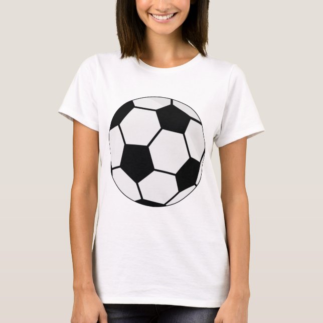 Fußball-Ball T-Shirt (Vorderseite)