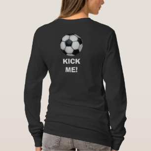 Fußball Ball, töte mich! Ladys Shirt