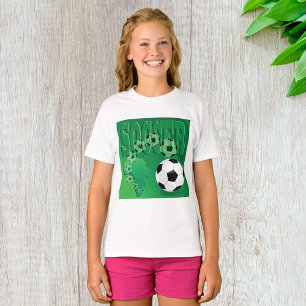 Fußball-Balls-Girls-T - Shirt
