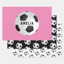 Fußball Balls Kinder Name Rosa Geburtstag
