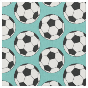 Fußball-Balls Sport Aquamarin Stoff