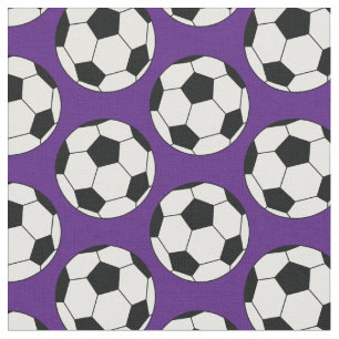 Fußball-Balls Sport Lila Stoff