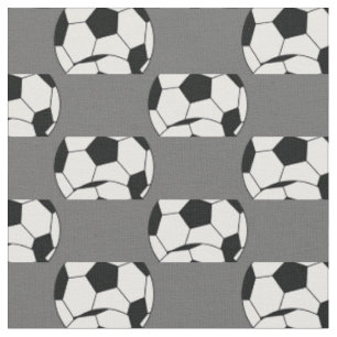 Fußball Balls Sportgrau Stoff