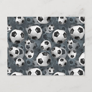 Fußball Ballz! Postkarte