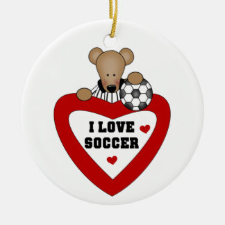 Fußball-Bärn-T - Shirts und Geschenke Keramikornament