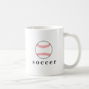 Fußball-Baseball-lustiger unglaublich witzig Tasse