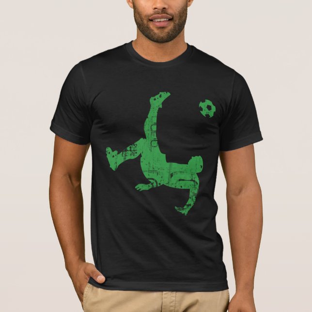 Fußball Bicycle Kick Shirt (Vorderseite)