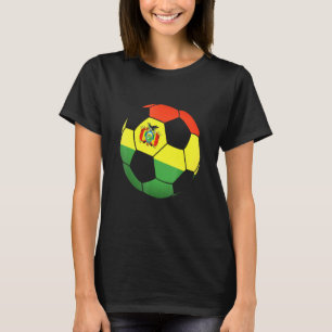 Fußball Bolivien Bolivien Nationalfarben T-Shirt