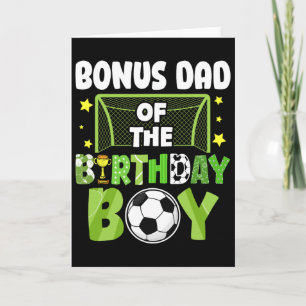 Fußball Bonus Papa Geburtstag Junge Party Fußball Karte