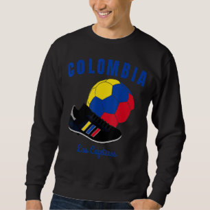 Fußball Boot Ball Cafeteros Colombia Flag Football Sweatshirt