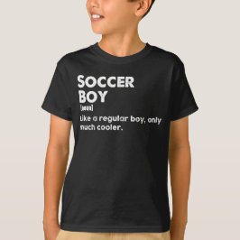 Fußball Boy Funny Dictionary Definition T-Shirt