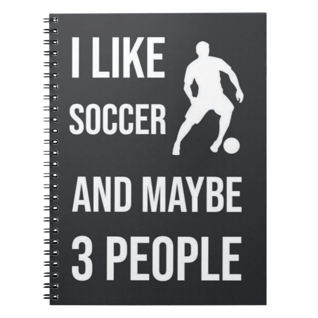 Fußball-Boys Geschenke für seinen Spieler für Kind Notizblock (Vorderseite)