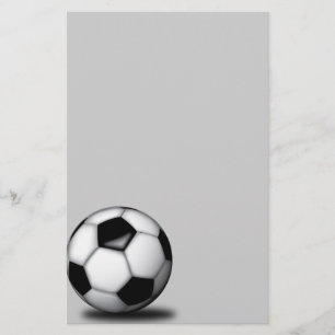 Fußball-Briefpapier Briefpapier