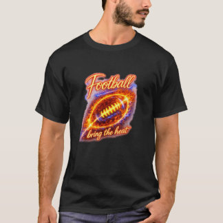 Fußball Bring the Heat Grafik T-Shirt | Bold Fie