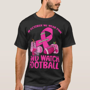 Fußball Brustkrebs im Oktober tragen wir rosa und T-Shirt