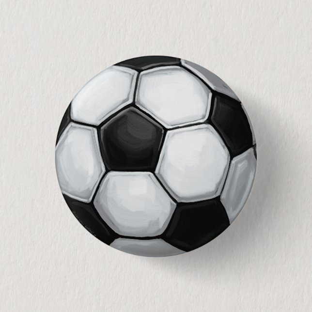 Fußball Button (Vorderseite)