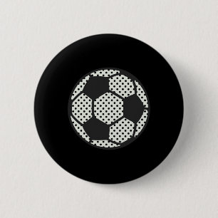 Fußball Byll Dot Day Kreative Kunst für Schuljugen Button