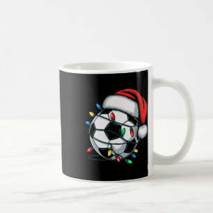 Fußball Byll Santa Hut Weihnachtslicht Pyjama Xma Kaffeetasse